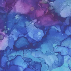 Fluidity Pansy Fabric Yardage