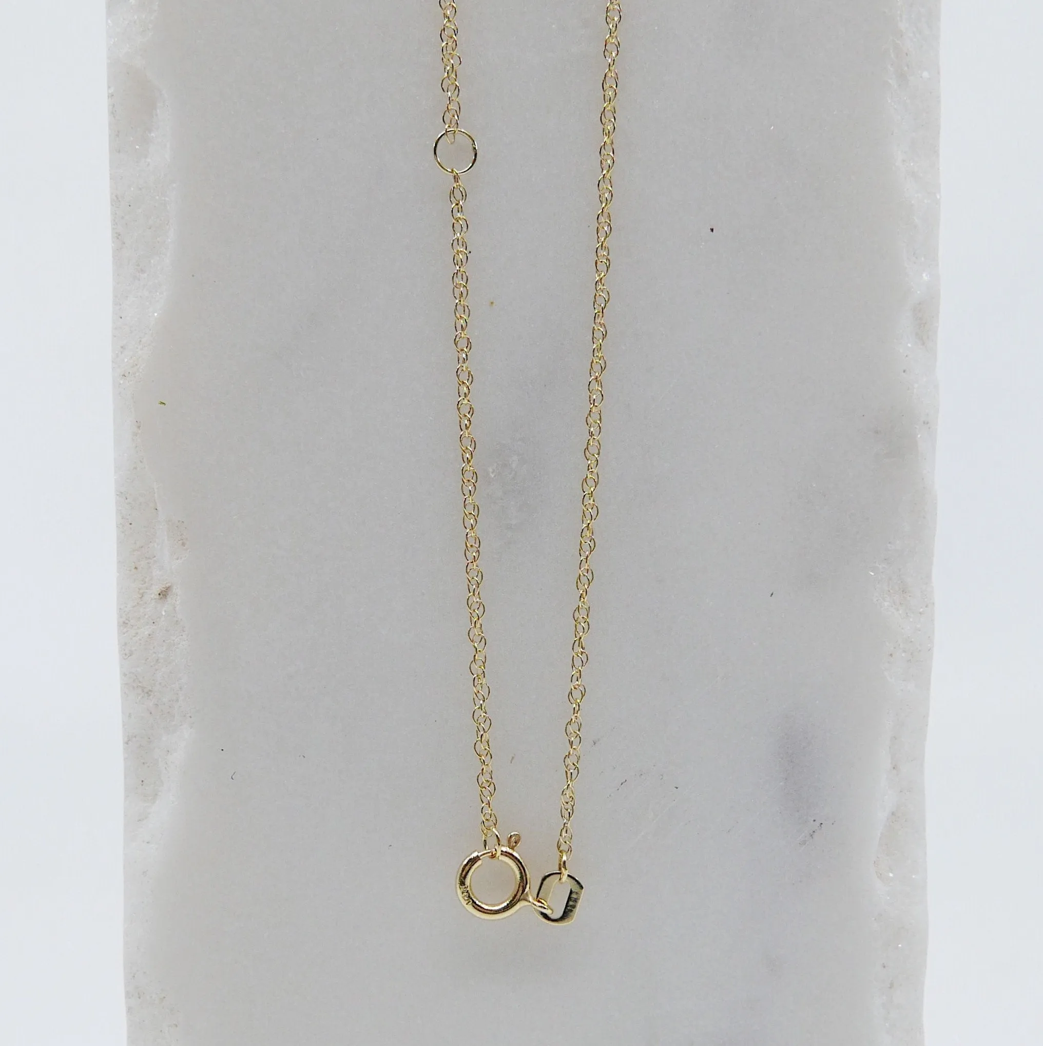 Frame Rose Cut Grey Diamond Necklace
