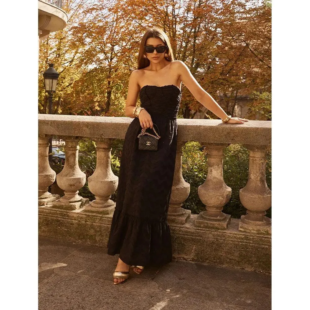 Geometric Drape Dress