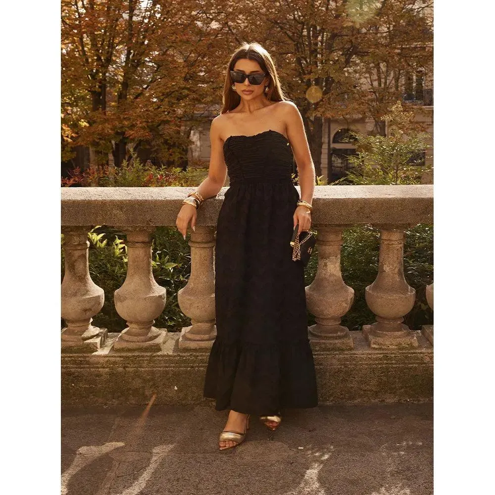 Geometric Drape Dress