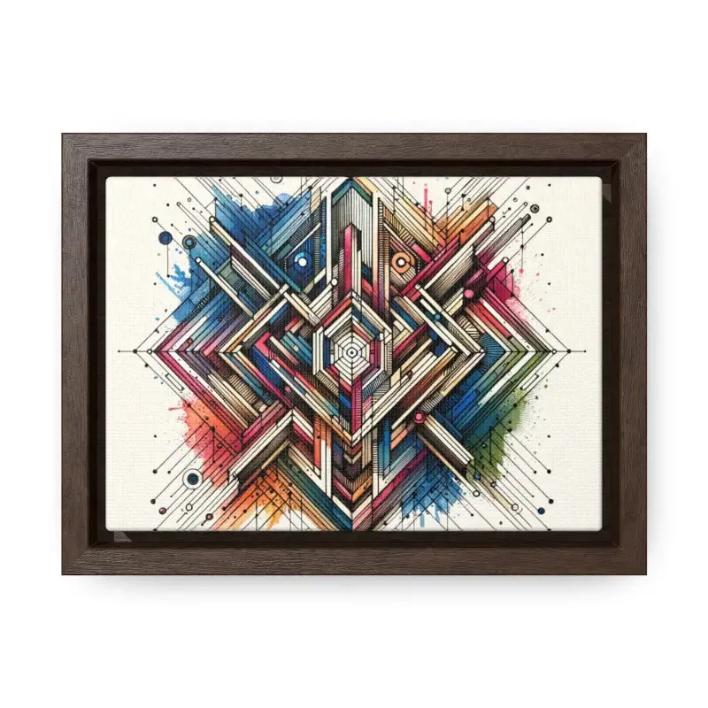Geometric Gallery Canvas Wraps Elevate your Space