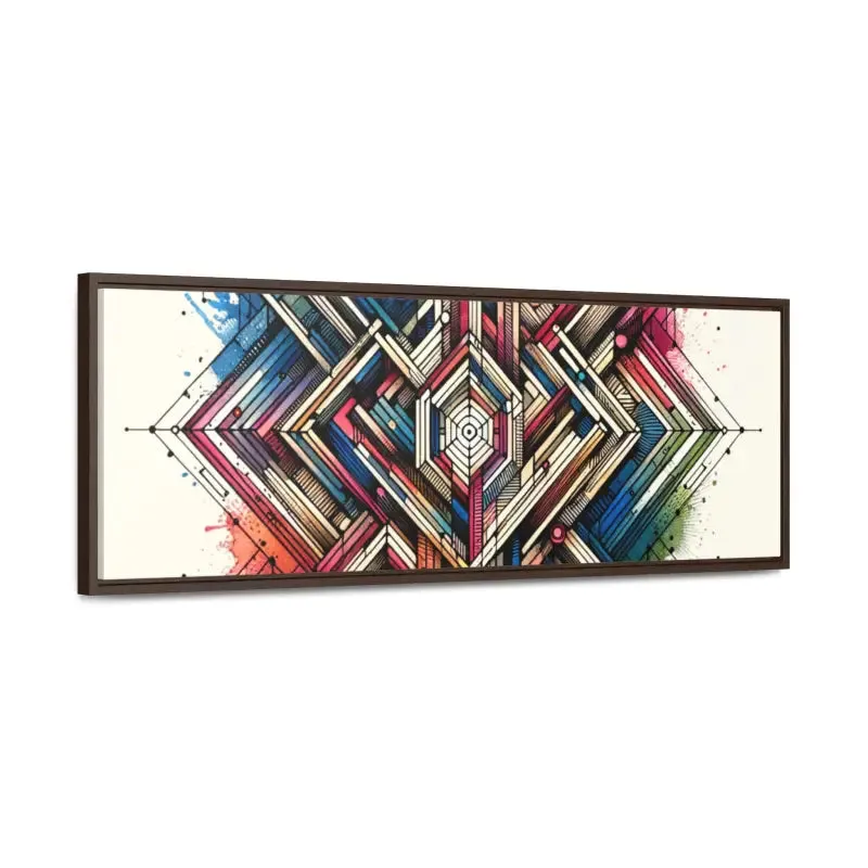Geometric Gallery Canvas Wraps Elevate your Space