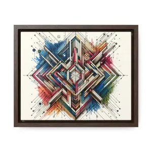 Geometric Gallery Canvas Wraps Elevate your Space