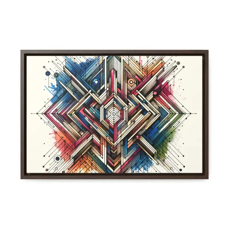 Geometric Gallery Canvas Wraps Elevate your Space