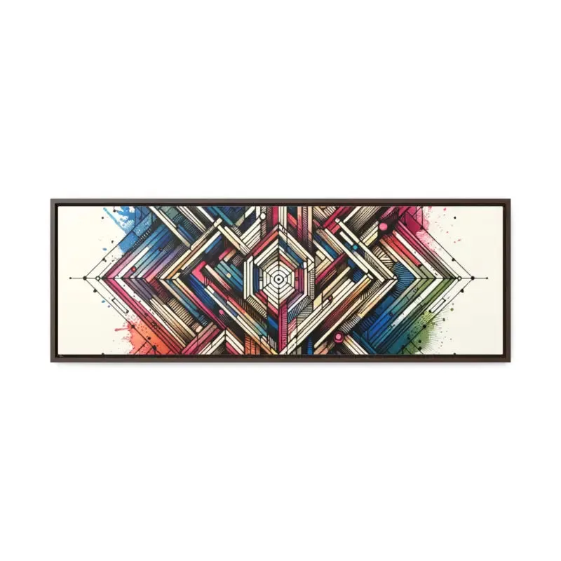 Geometric Gallery Canvas Wraps Elevate your Space