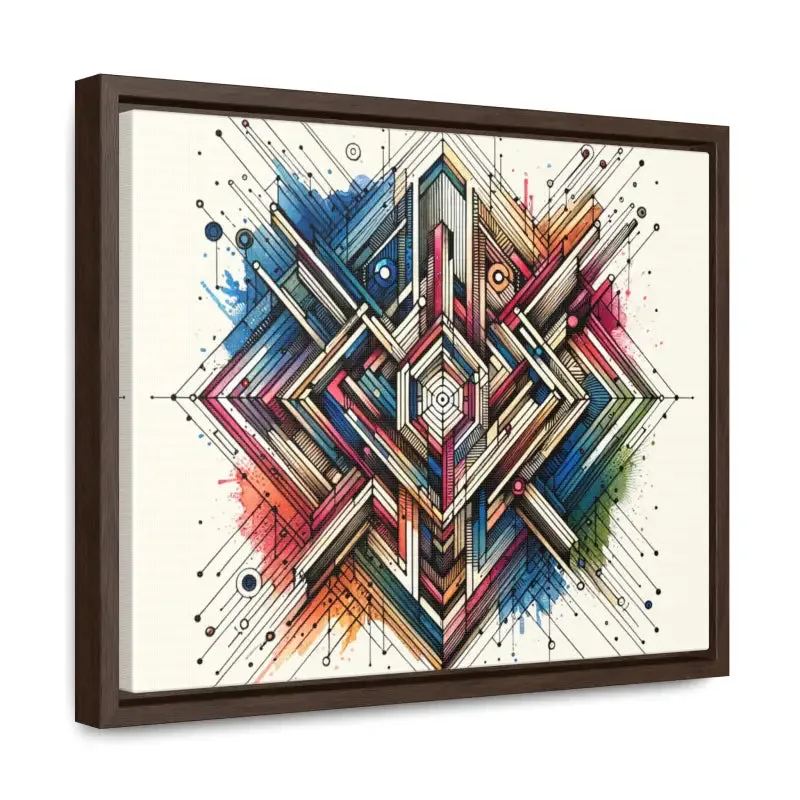 Geometric Gallery Canvas Wraps Elevate your Space