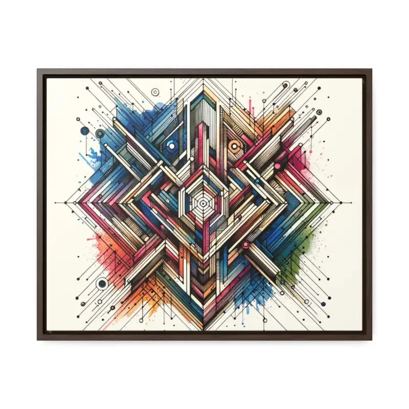 Geometric Gallery Canvas Wraps Elevate your Space
