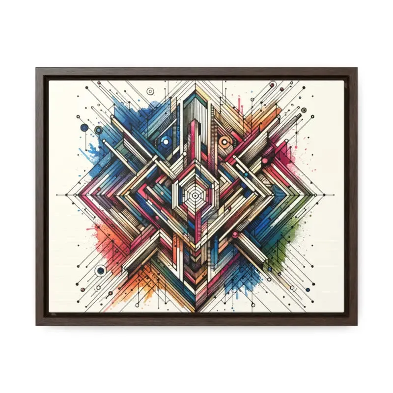 Geometric Gallery Canvas Wraps Elevate your Space