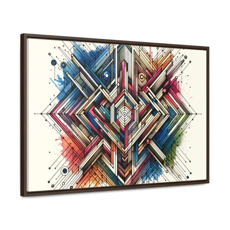 Geometric Gallery Canvas Wraps Elevate your Space