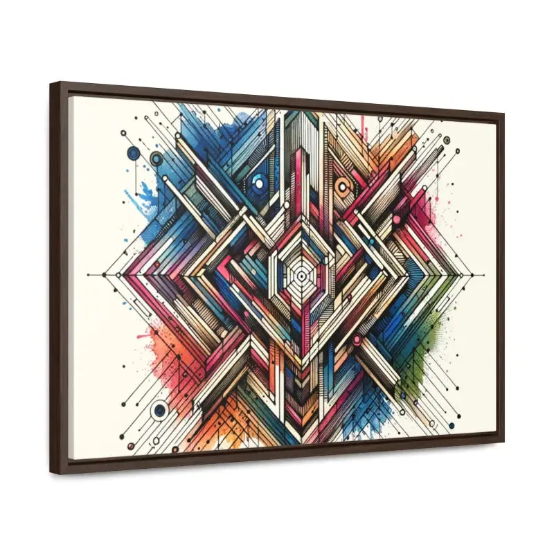Geometric Gallery Canvas Wraps Elevate your Space
