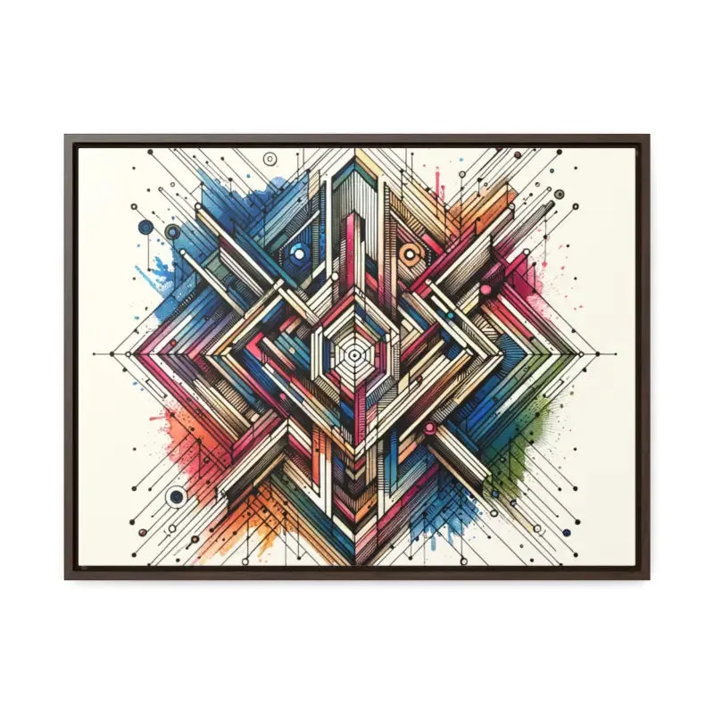 Geometric Gallery Canvas Wraps Elevate your Space