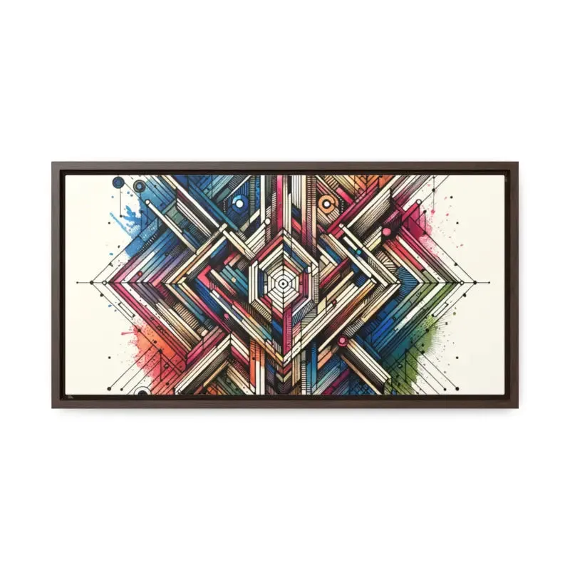 Geometric Gallery Canvas Wraps Elevate your Space