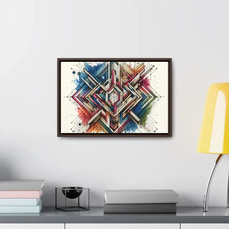 Geometric Gallery Canvas Wraps Elevate your Space