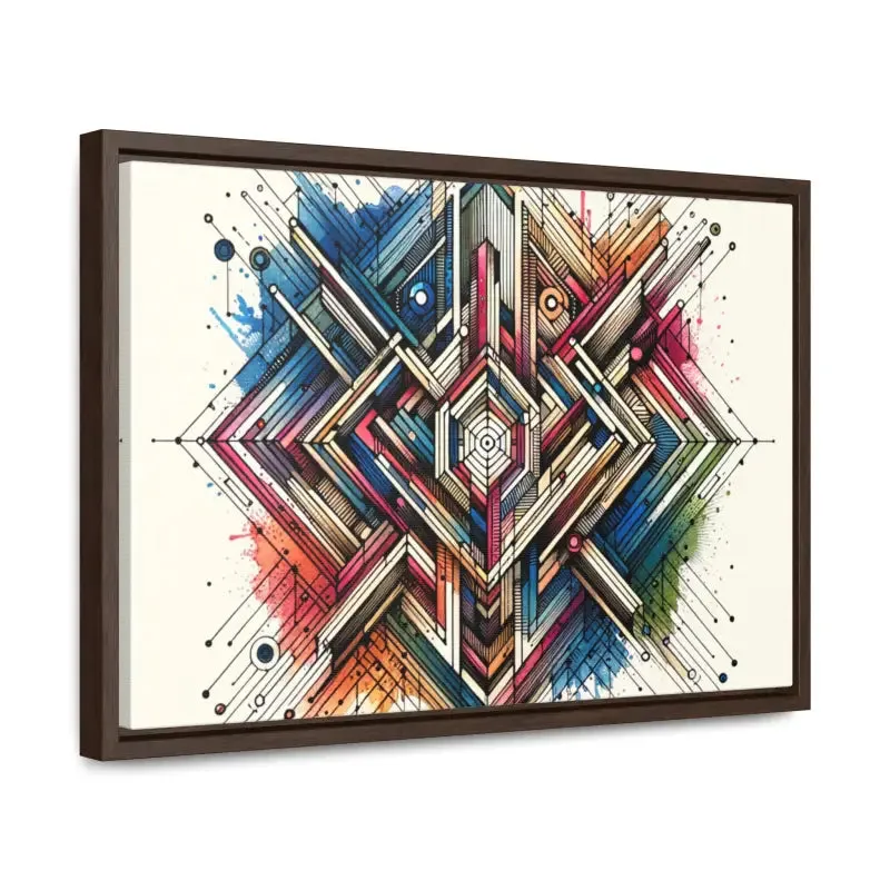 Geometric Gallery Canvas Wraps Elevate your Space