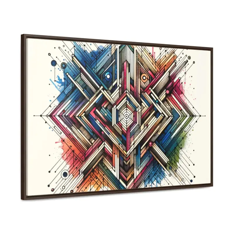 Geometric Gallery Canvas Wraps Elevate your Space