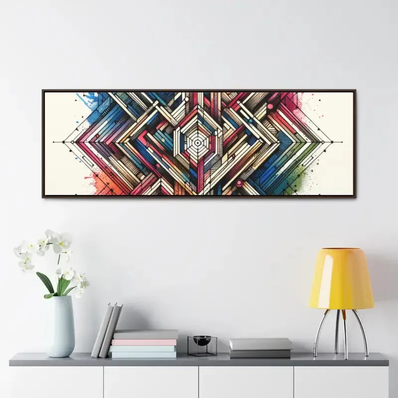 Geometric Gallery Canvas Wraps Elevate your Space