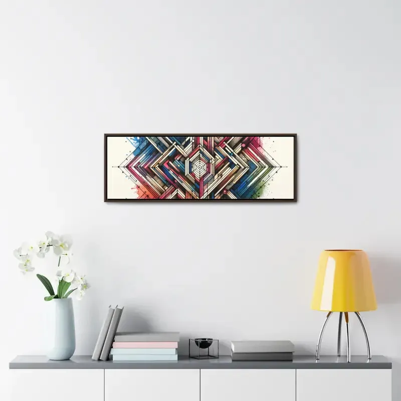 Geometric Gallery Canvas Wraps Elevate your Space