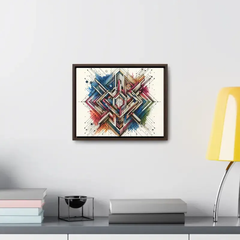 Geometric Gallery Canvas Wraps Elevate your Space