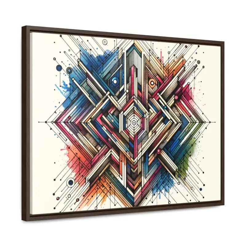 Geometric Gallery Canvas Wraps Elevate your Space