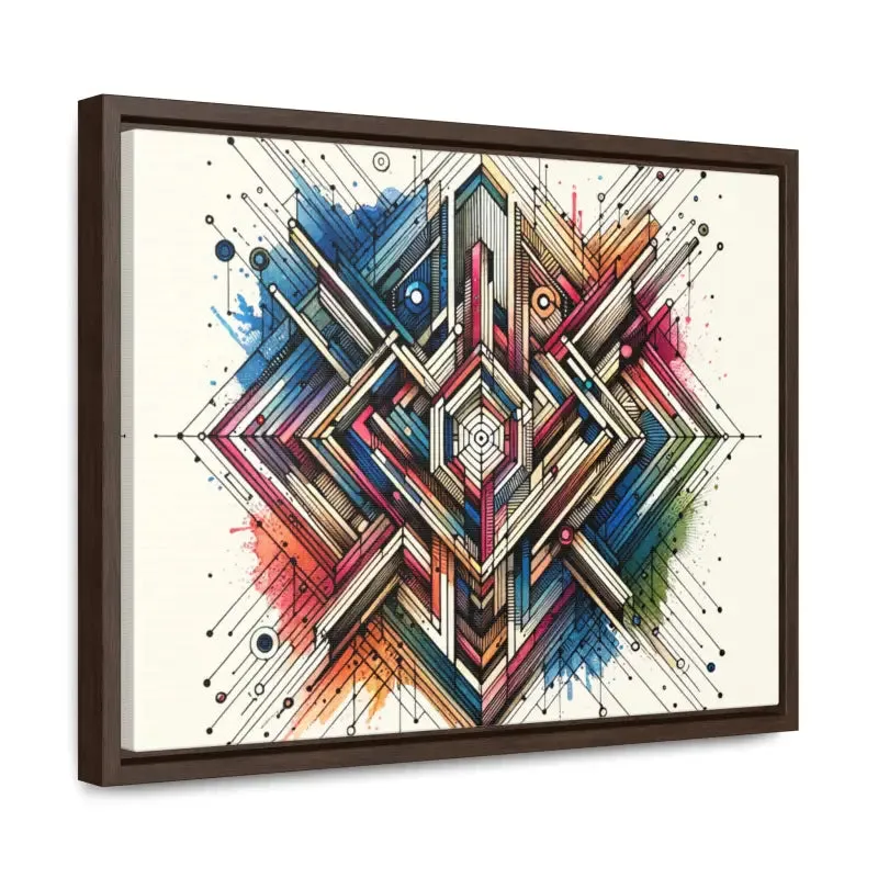Geometric Gallery Canvas Wraps Elevate your Space