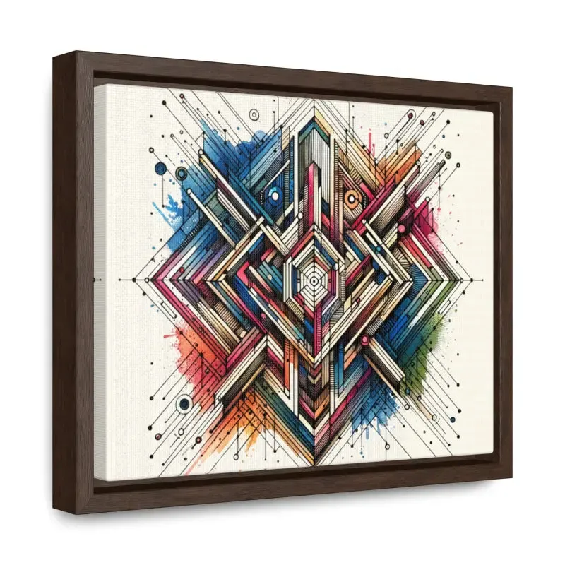 Geometric Gallery Canvas Wraps Elevate your Space
