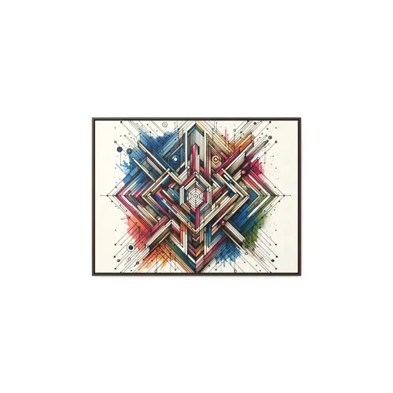 Geometric Gallery Canvas Wraps Elevate your Space