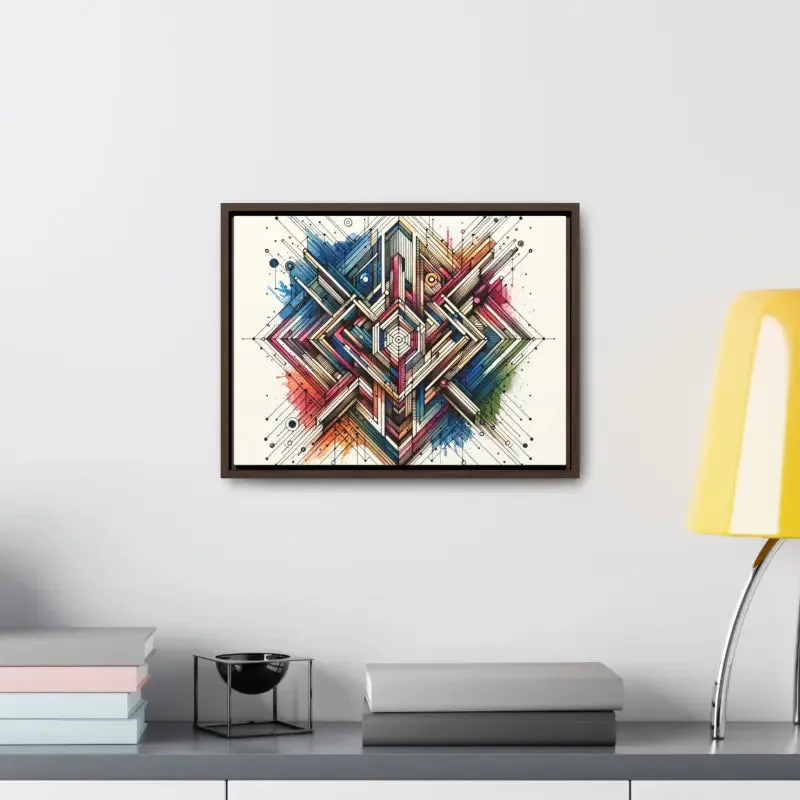 Geometric Gallery Canvas Wraps Elevate your Space