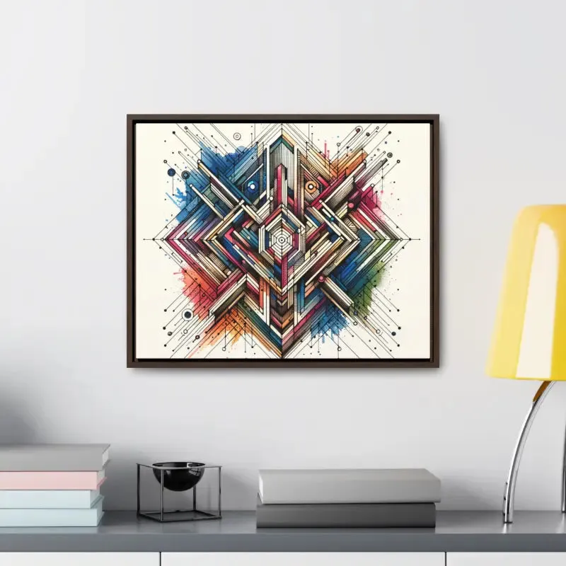 Geometric Gallery Canvas Wraps Elevate your Space