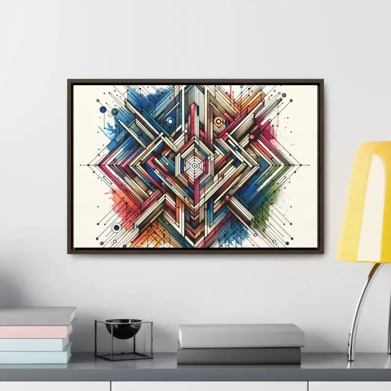 Geometric Gallery Canvas Wraps Elevate your Space