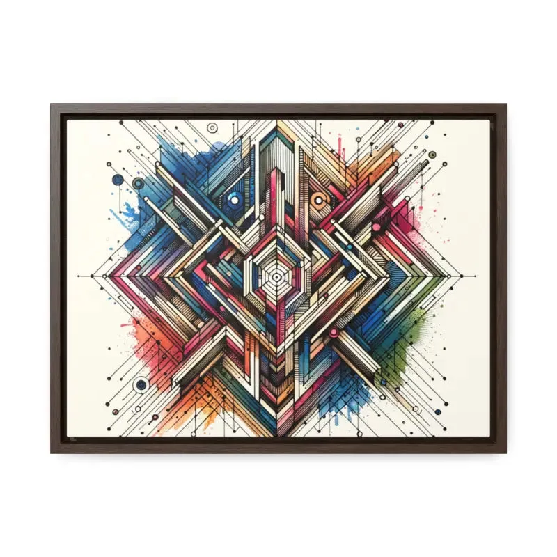 Geometric Gallery Canvas Wraps Elevate your Space