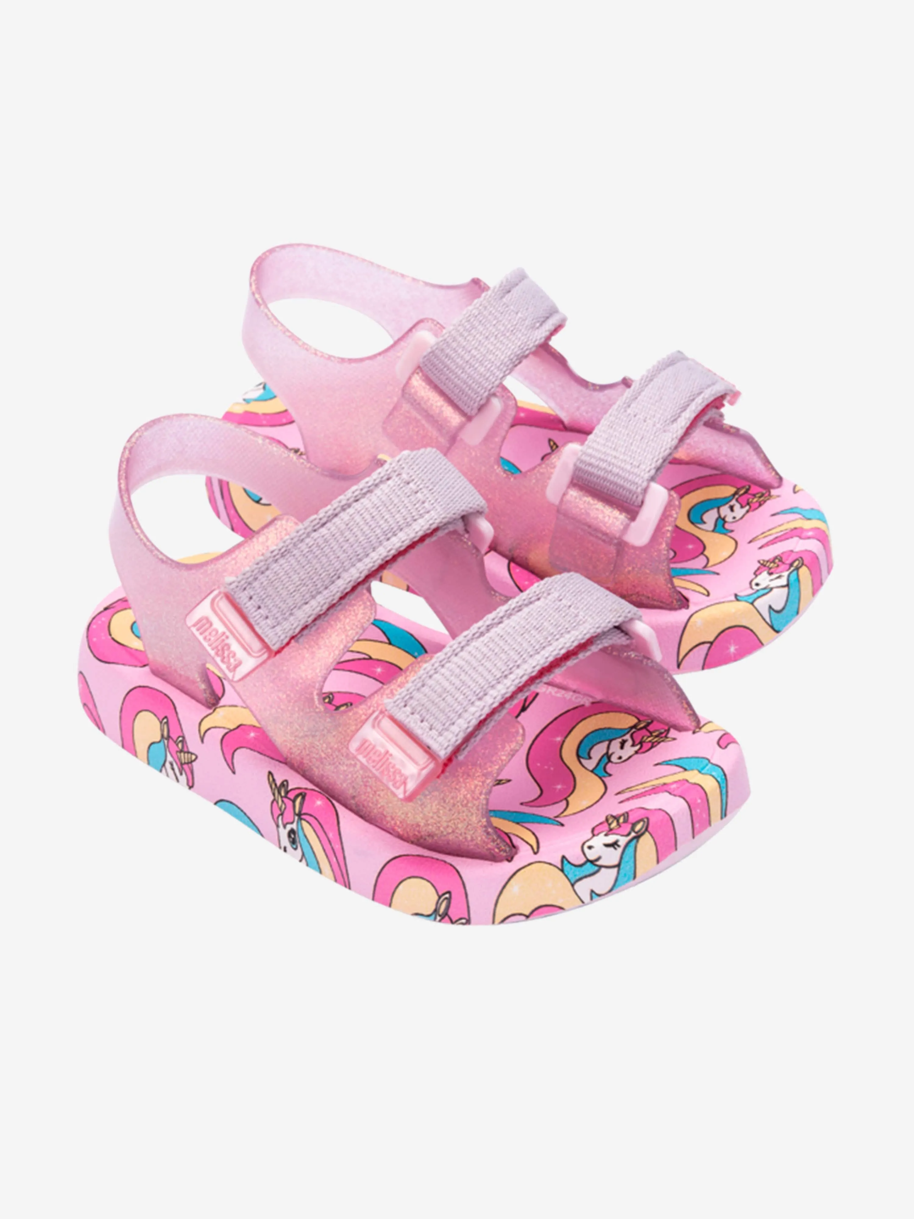 Girls Mix Unicorn Sandals in Pink