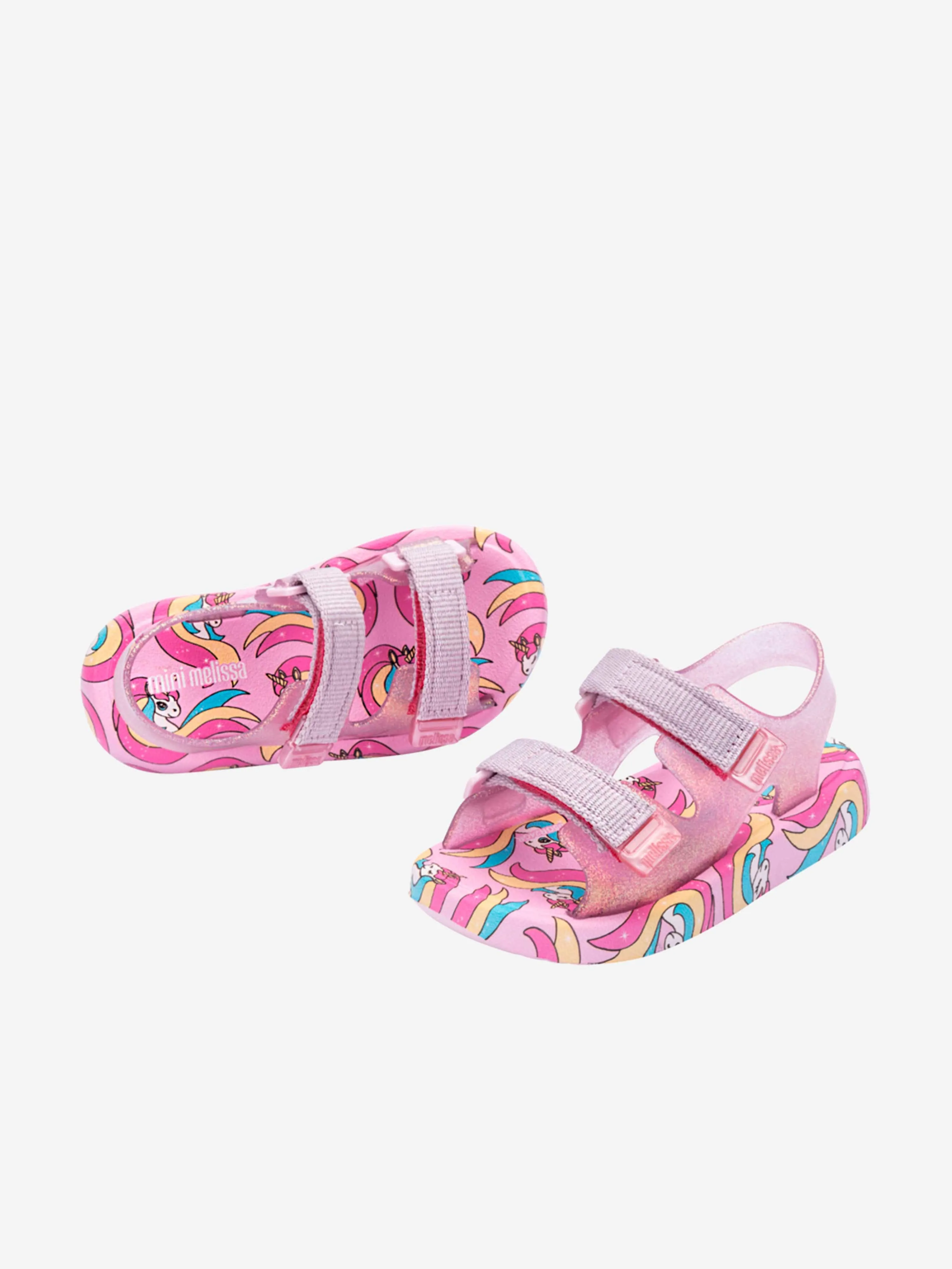 Girls Mix Unicorn Sandals in Pink