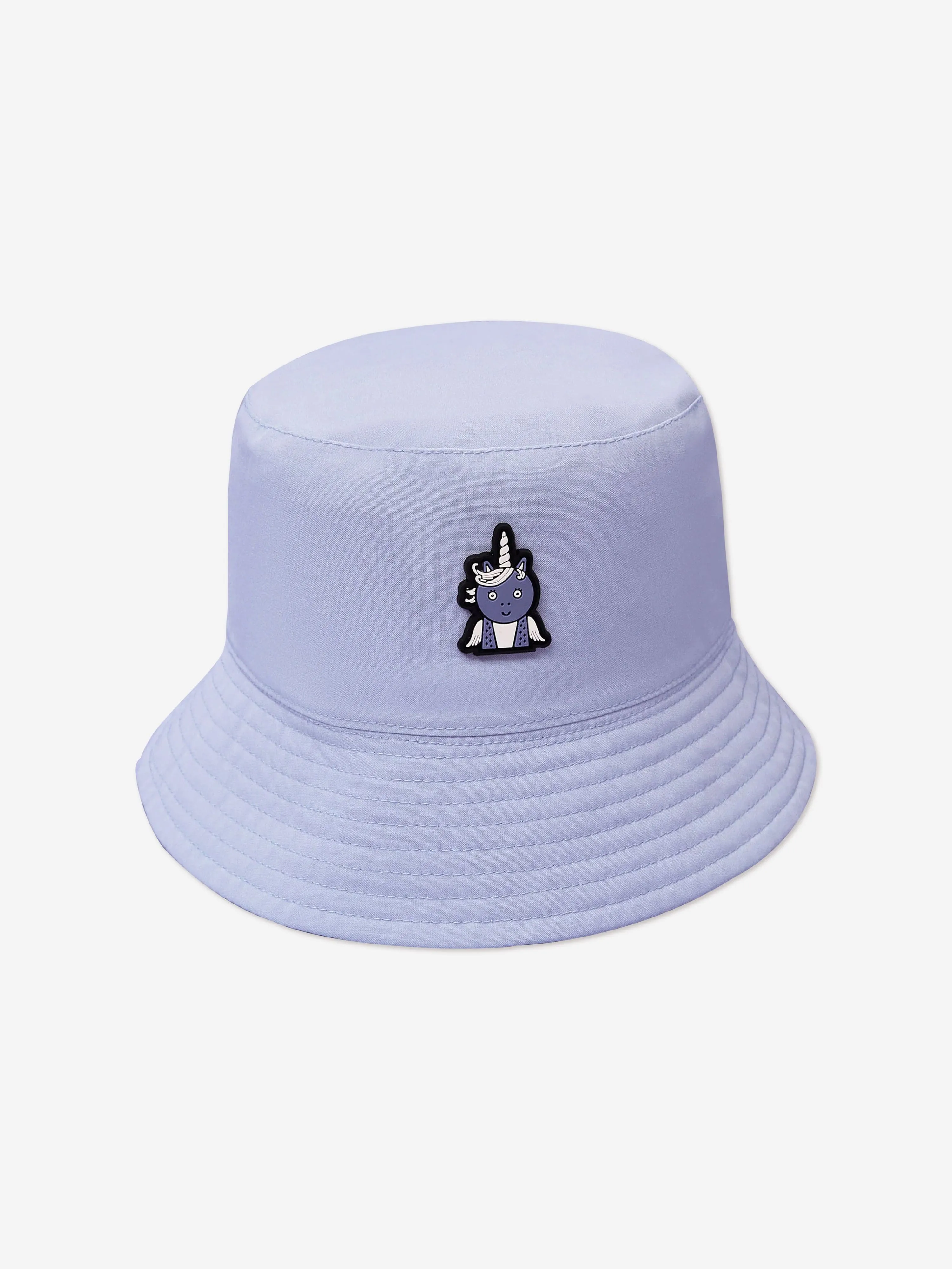 Girls Unicorn and Bunny Reversible Bucket Hat in Multicolour