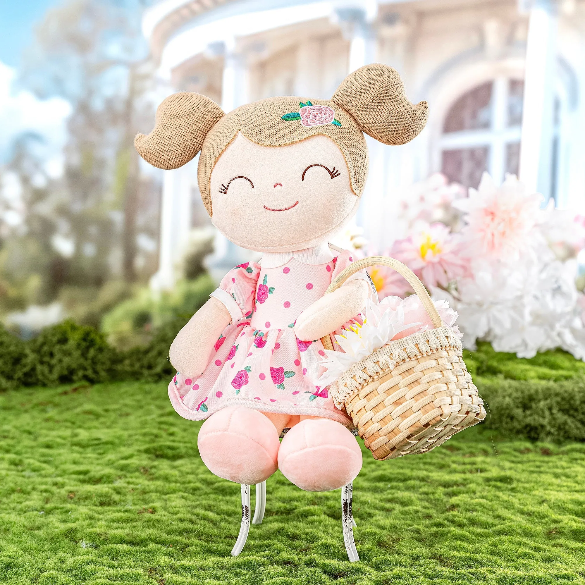 Gloveleya 16-inch Personalized Flower Fairy Girls Dolls Series