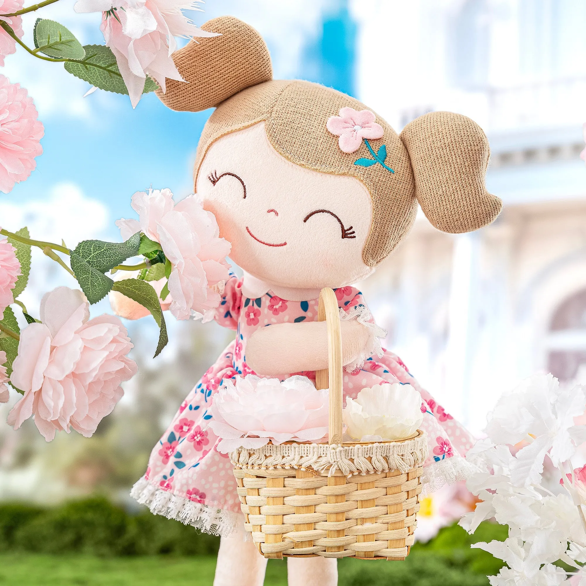 Gloveleya 16-inch Personalized Flower Fairy Girls Dolls Series