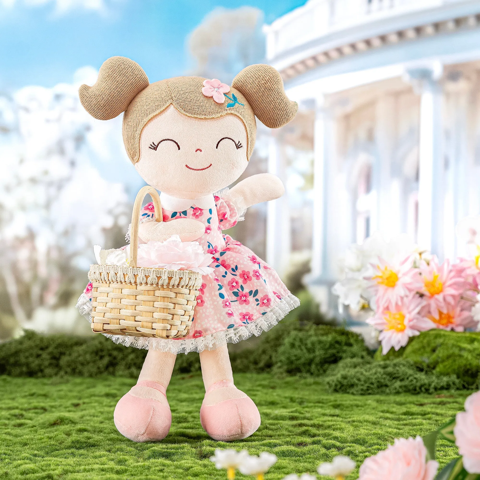 Gloveleya 16-inch Personalized Flower Fairy Girls Dolls Series
