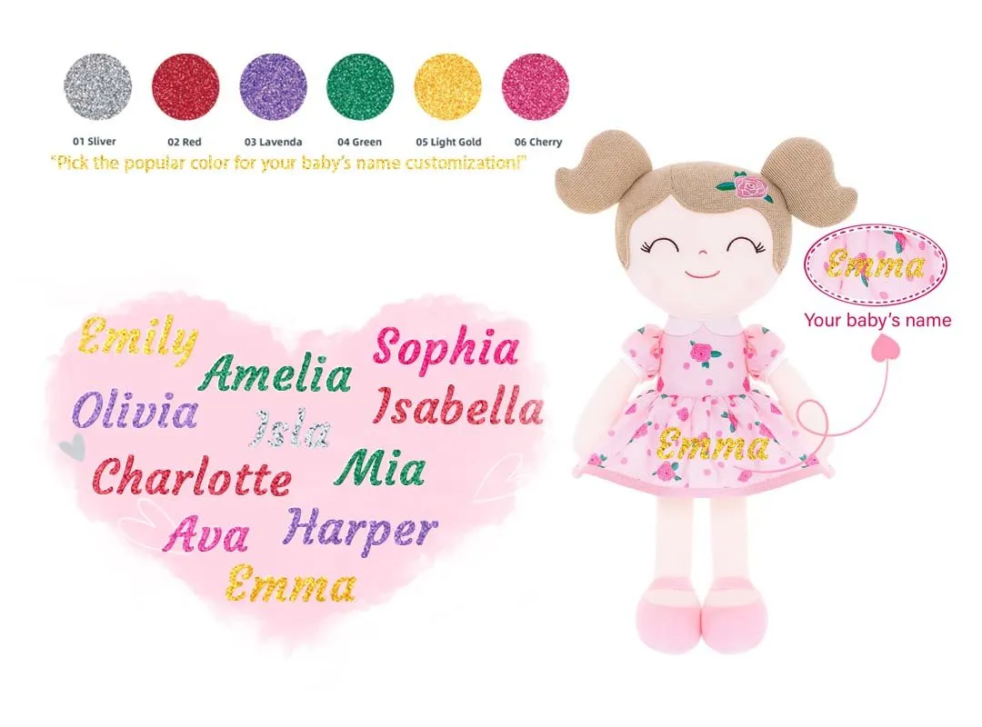 Gloveleya 16-inch Personalized Flower Fairy Girls Dolls Series
