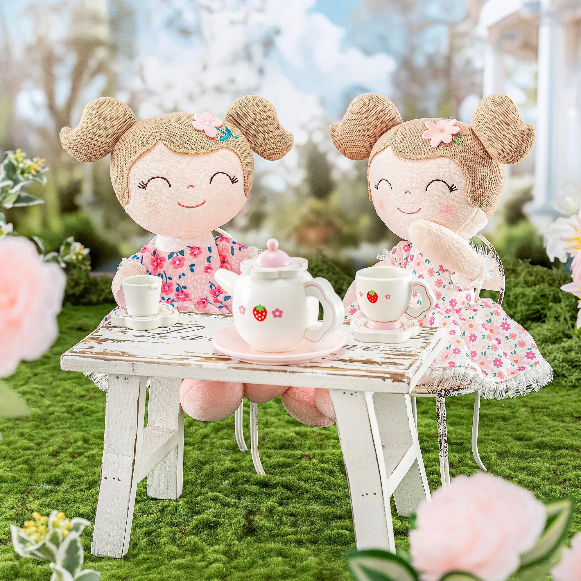 Gloveleya 16-inch Personalized Flower Fairy Girls Dolls Series