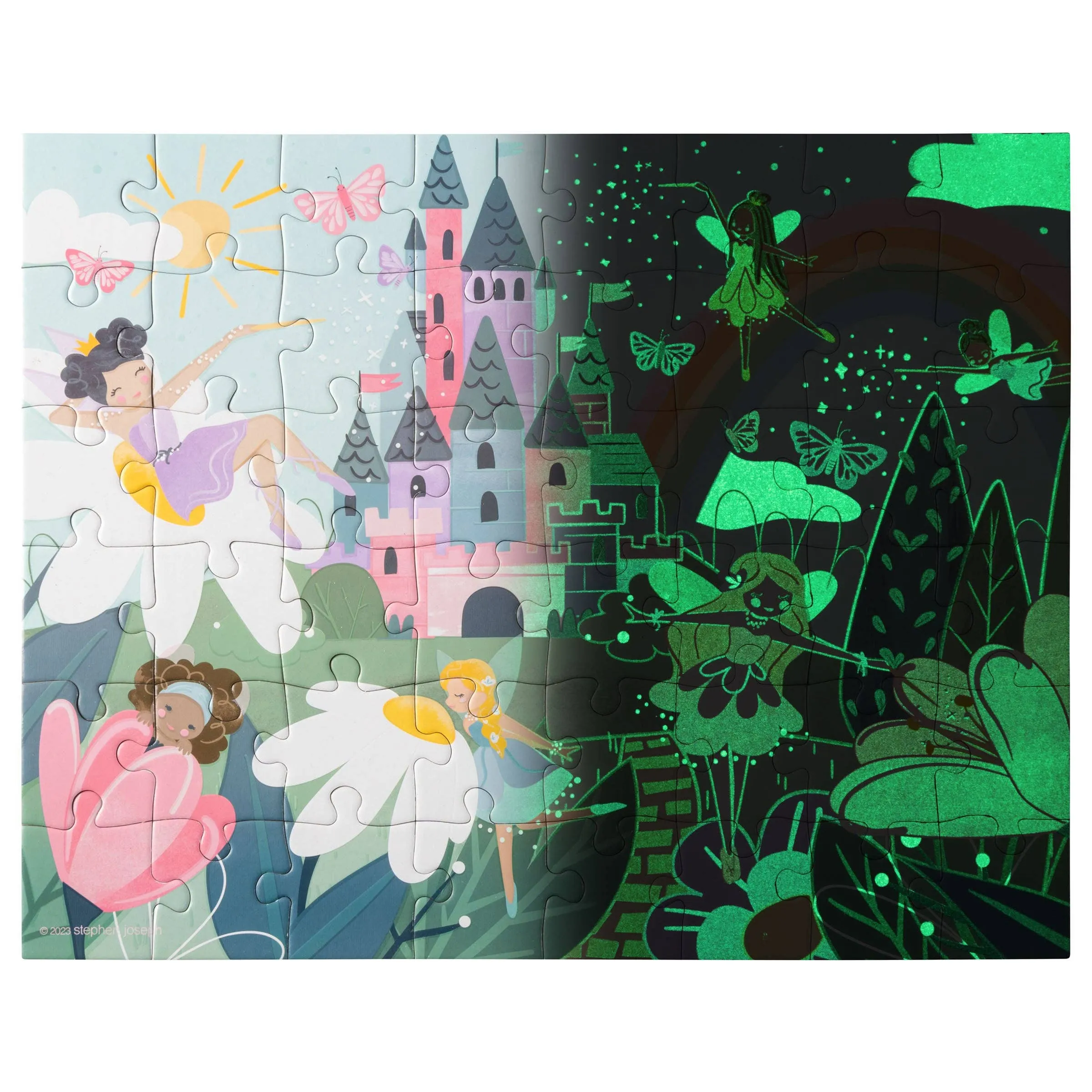 Glow In The Dark Puzzle: Fairy Princess