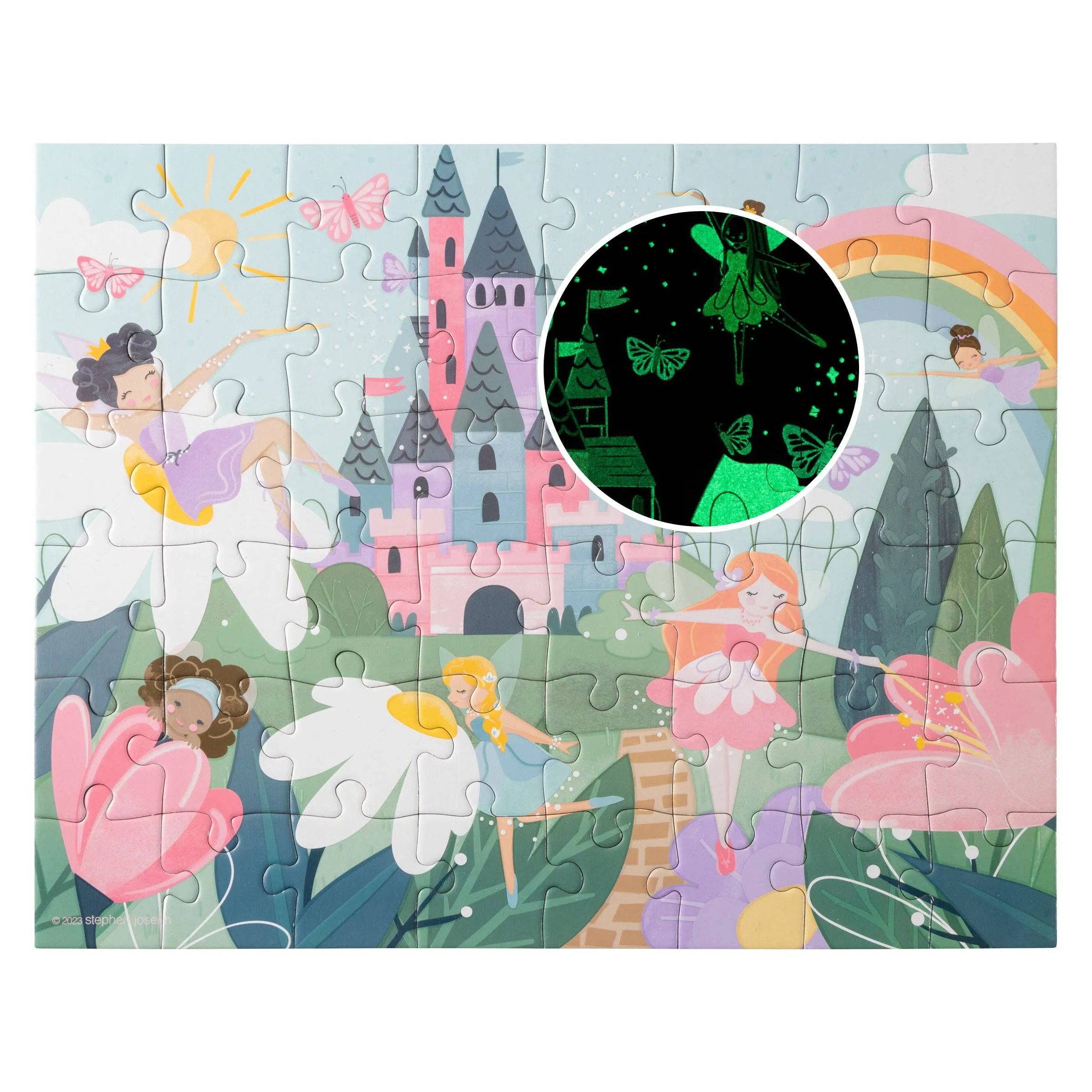 Glow In The Dark Puzzle: Fairy Princess