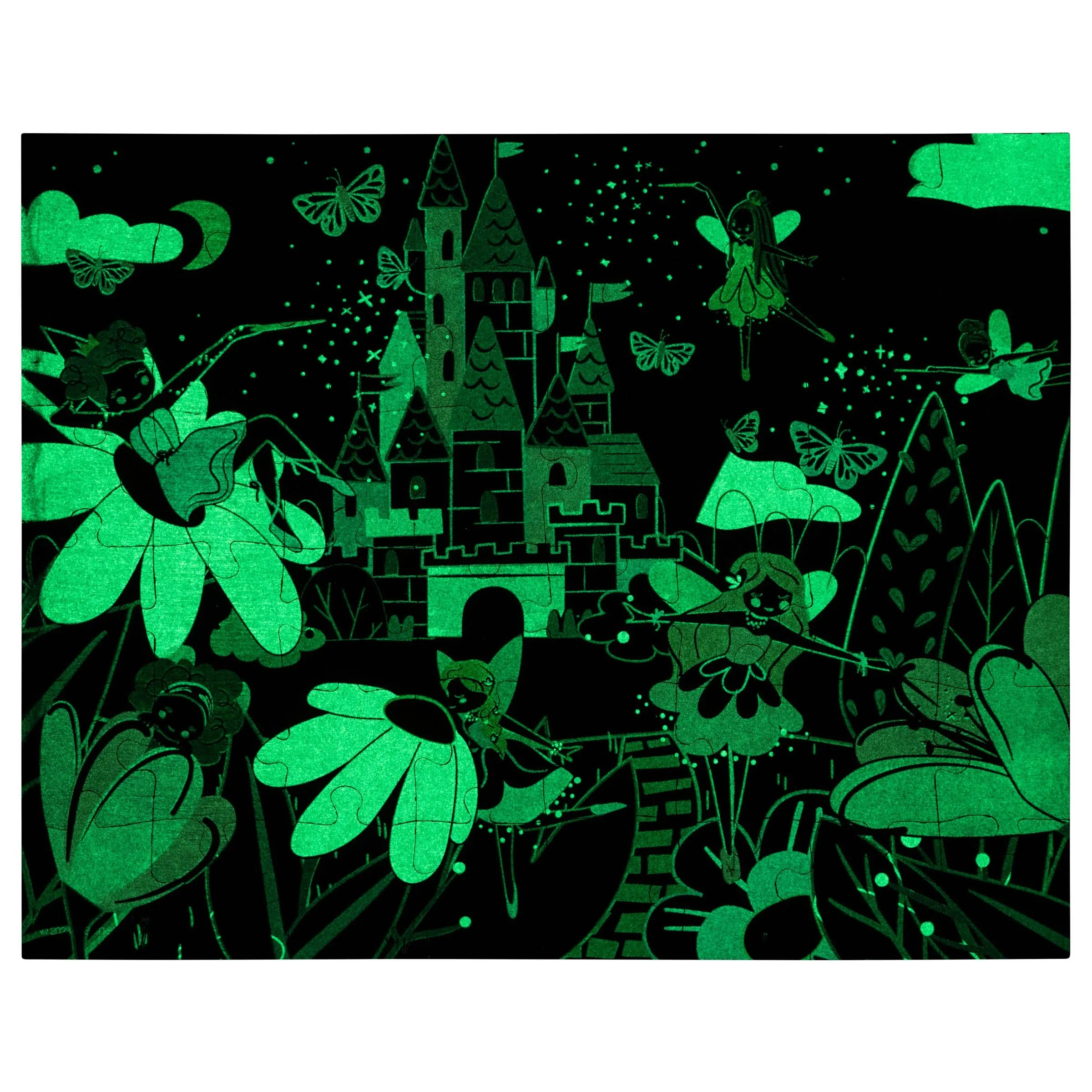 Glow In The Dark Puzzle: Fairy Princess