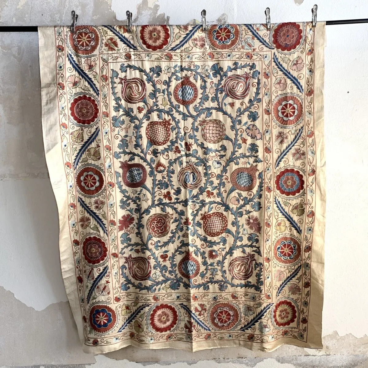 Hand Stitched Suzani (CSSU221322| 62 x 78")