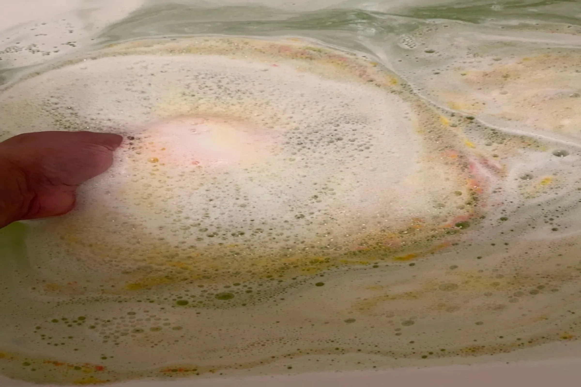 Handcrafted Tropical Donut Bath Bomb Scented in Sweet Pineapple