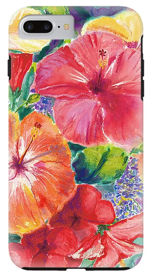 Hibiscus Impressions - Phone Case