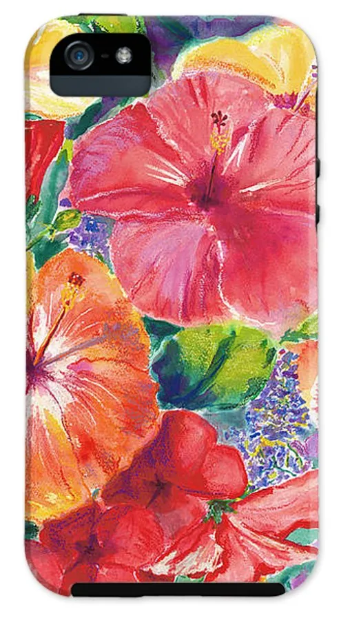 Hibiscus Impressions - Phone Case