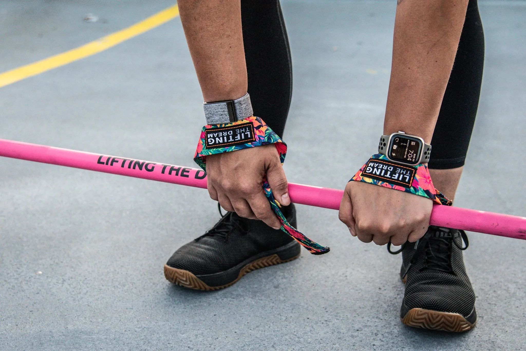 Hibiskiss Olympic Lifting Straps