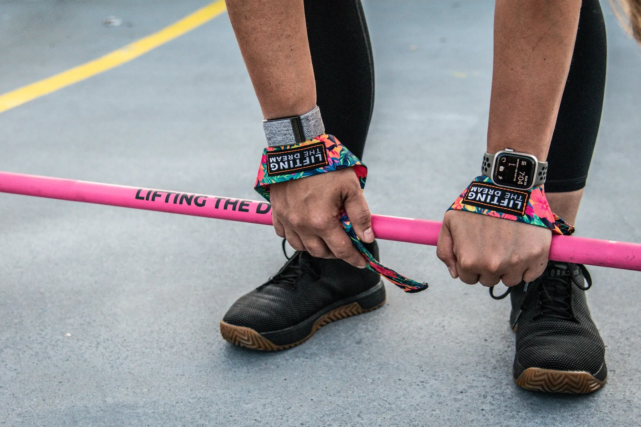 Hibiskiss Olympic Lifting Straps