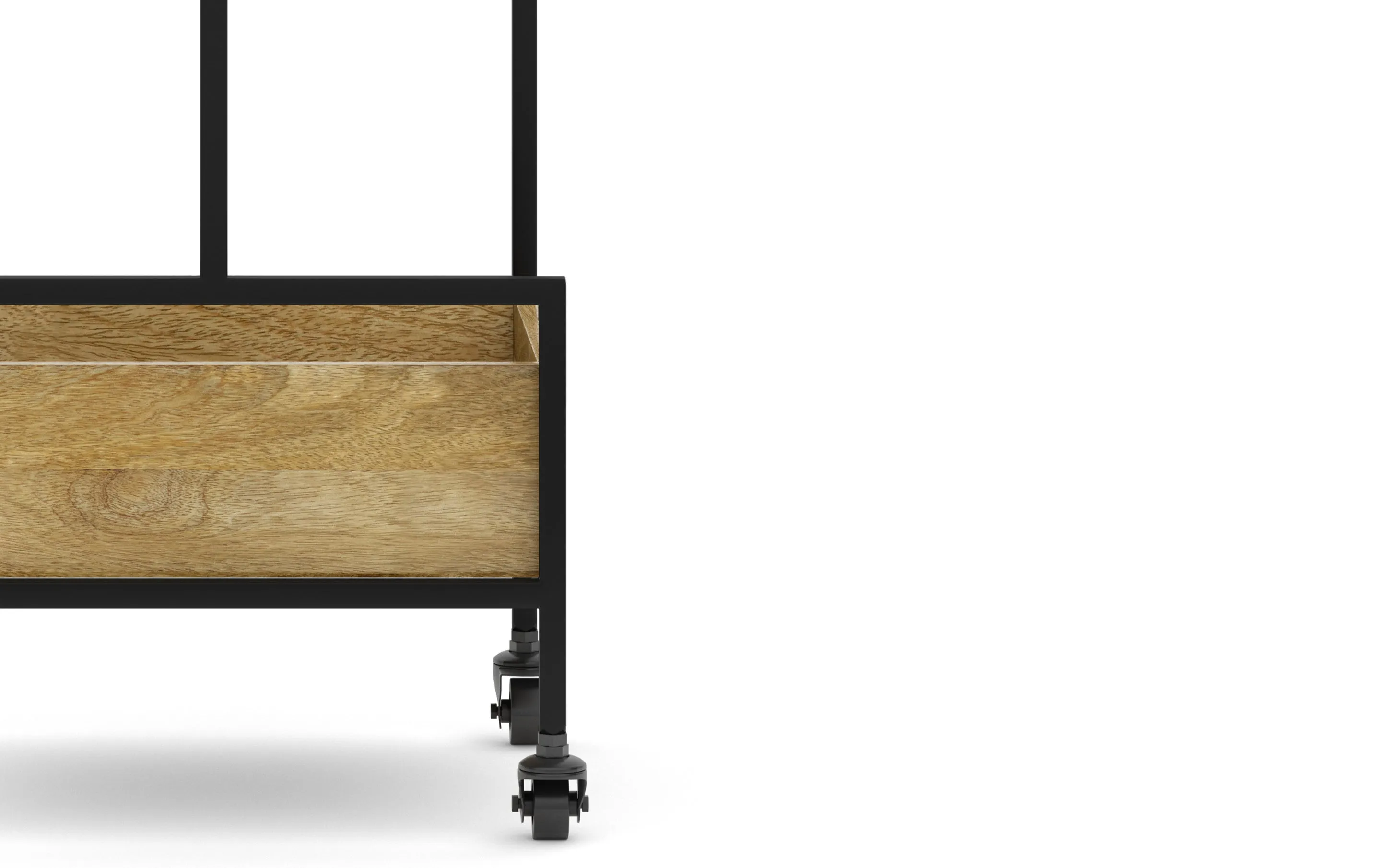 Hobbs 16 inch Bar Cart in Mango
