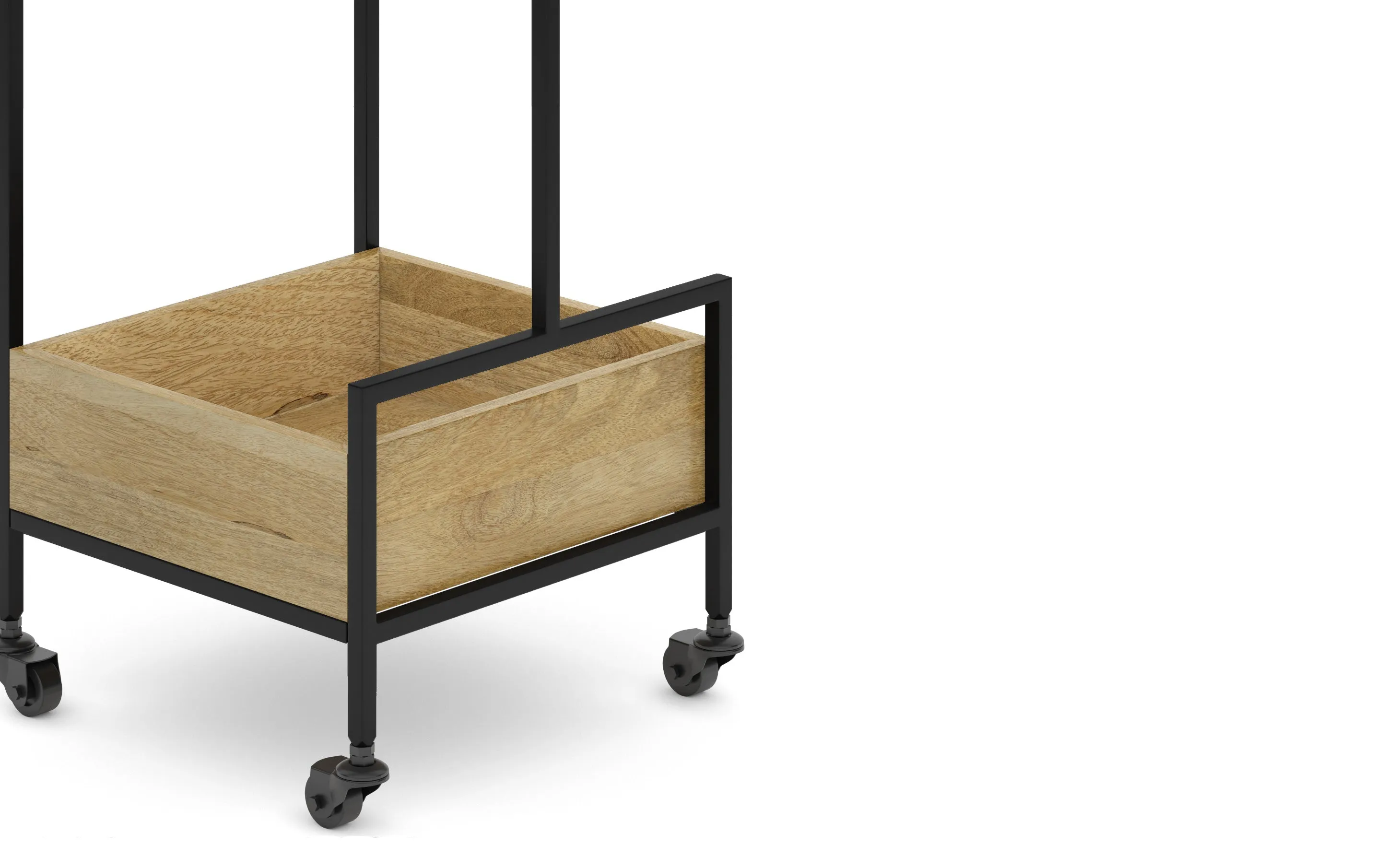 Hobbs 16 inch Bar Cart in Mango