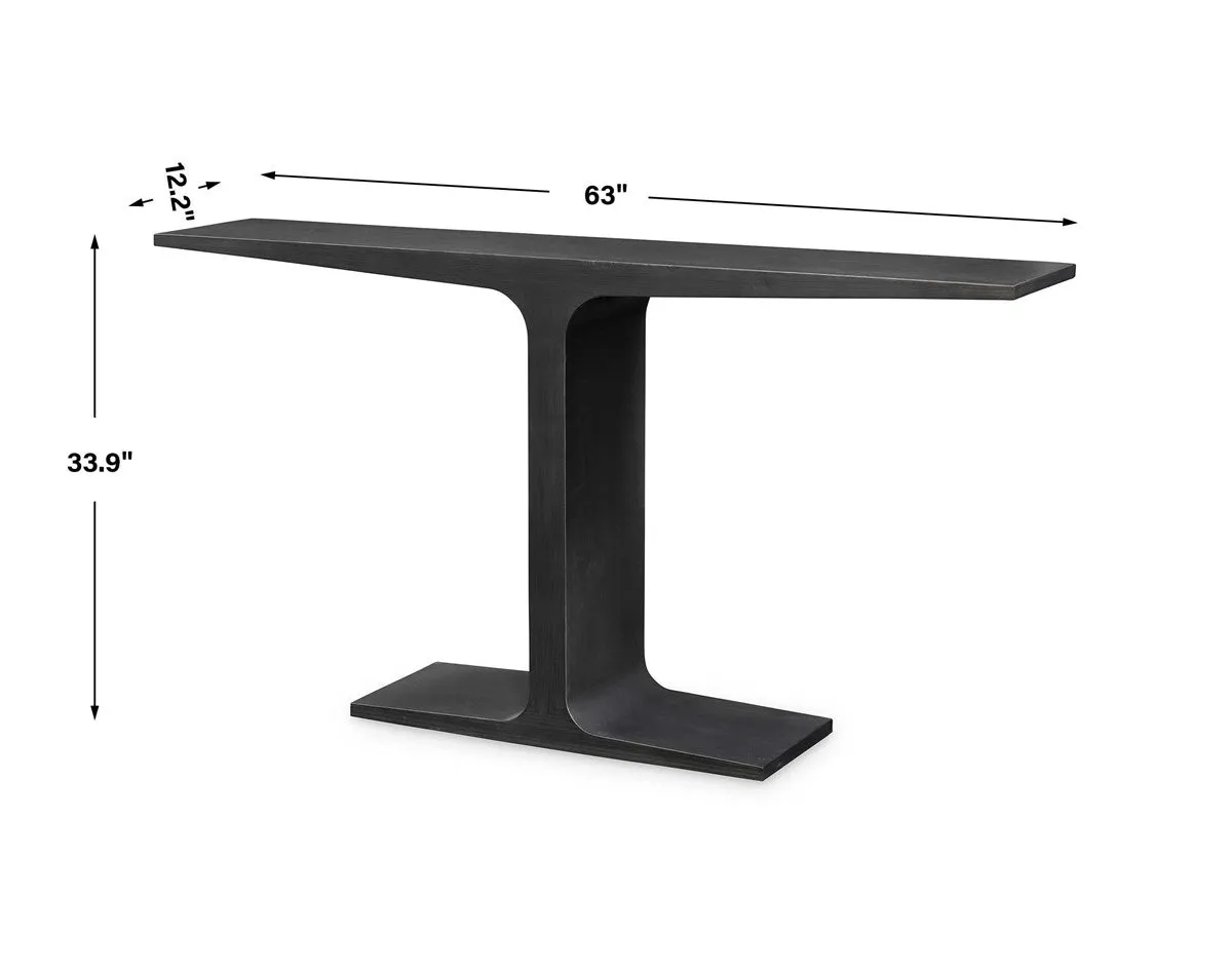 I-BEAM CONSOLE TABLE